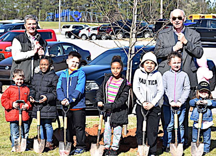 City celebrates Arbor Day by planting trees at schools
