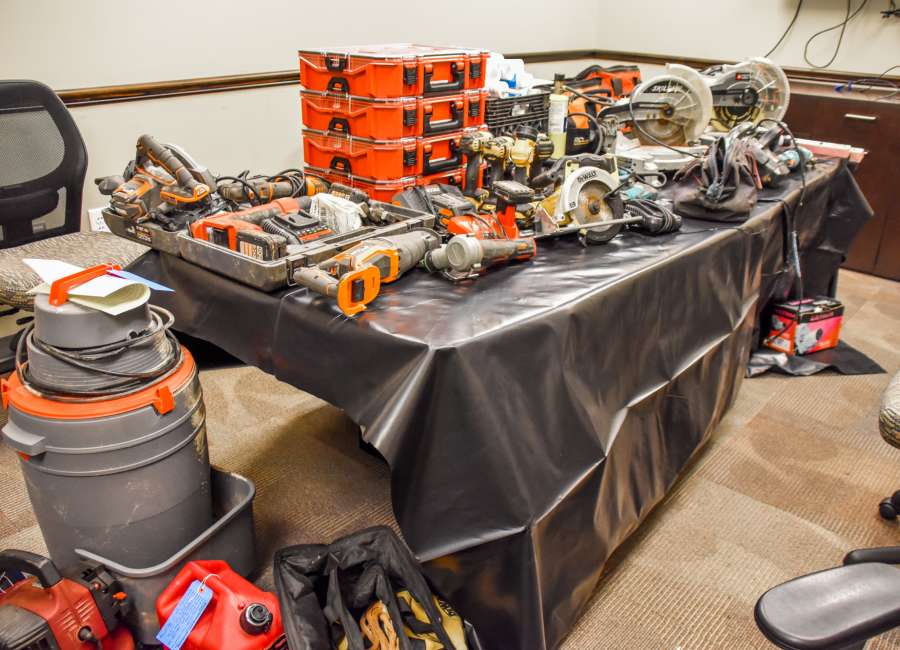 Coweta investigators recover stolen power tools