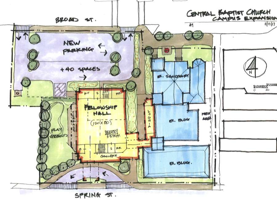 Downtown church floats new parking solution