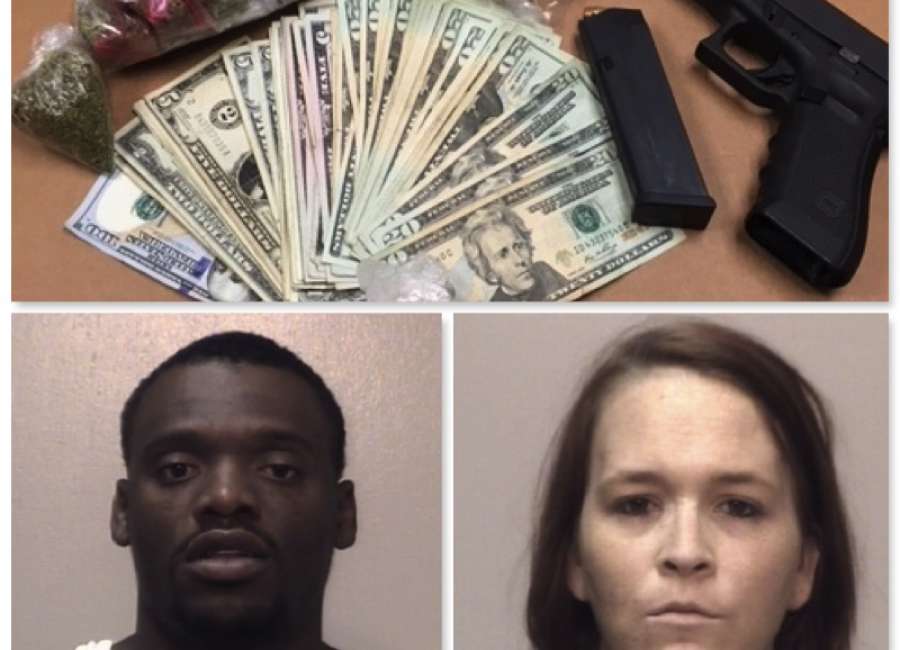 Duo in parked car charged with drug trafficking