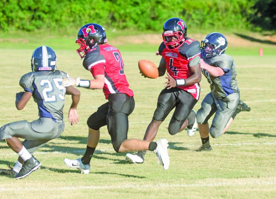 Eagles even record after win over Evans in championship rematch