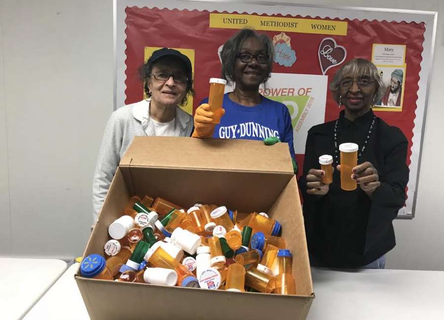 Empty pill bottles to help patients overseas