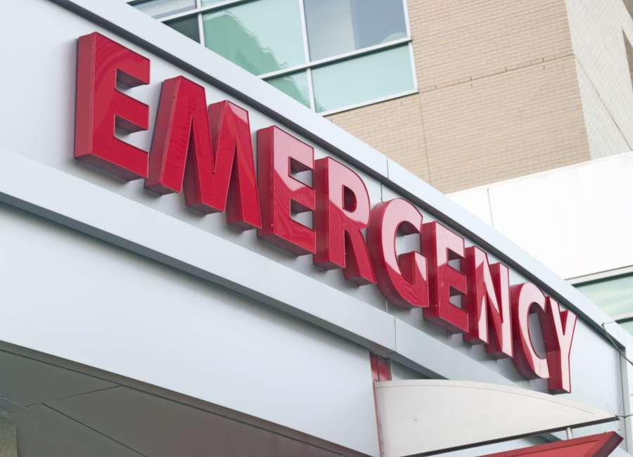 ER becoming inundated with flu cases
