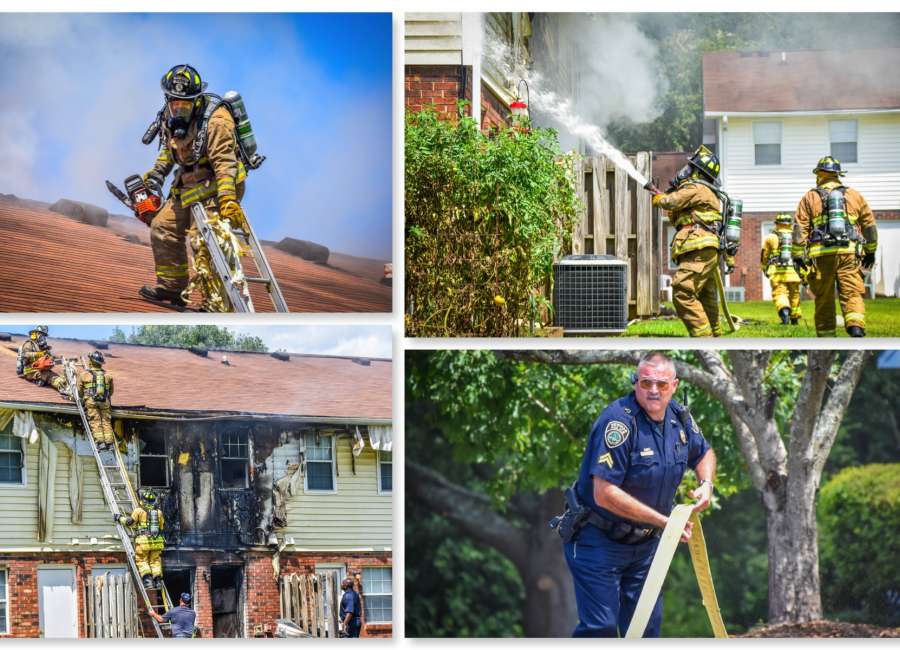 Family dog dies in apartment fire