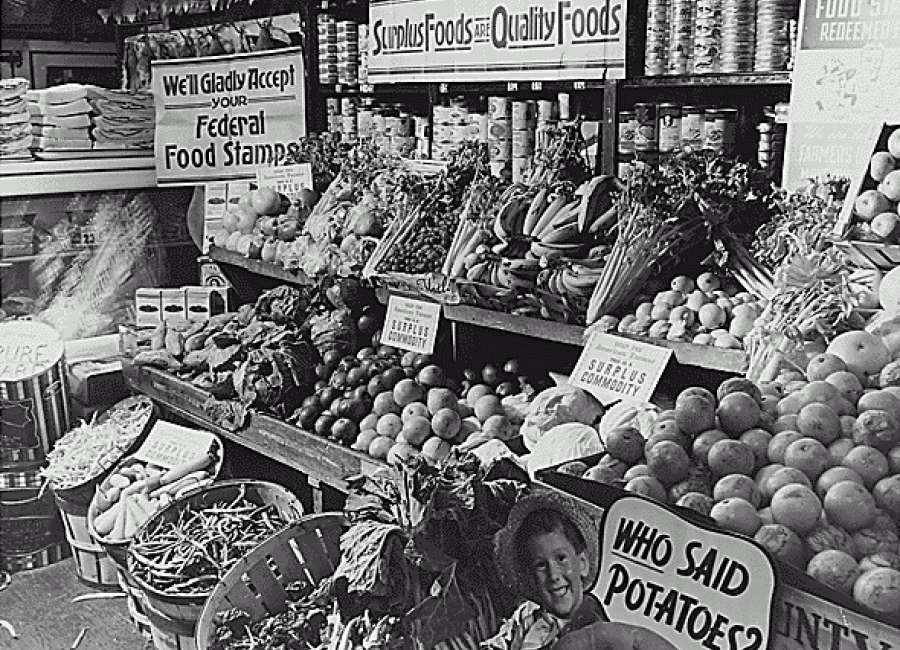 From FDR's food stamps to Trump's harvest boxes