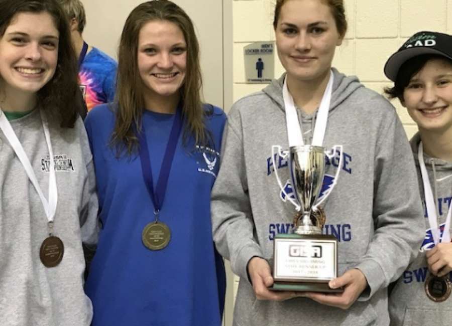 GISA STATE SWIM MEET: Heritage girls, boys place 2nd, 3rd; Trinity middle lineups both take 3rd
