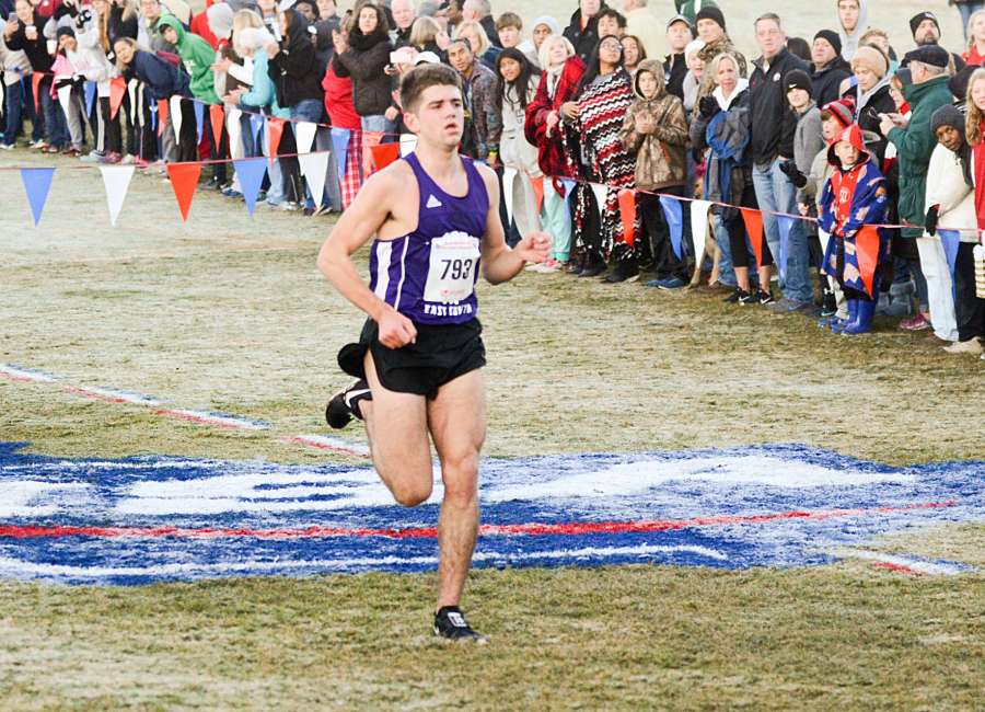 Harkabus runs away with first XC crown