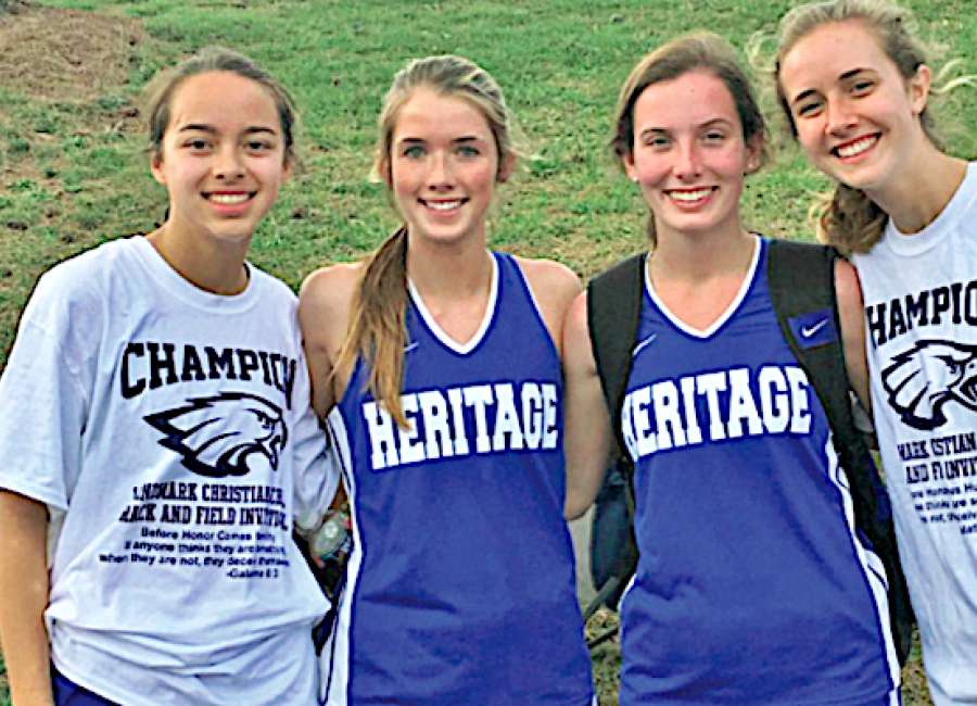 Heritage opens track season; Trinity runs at Chapel Hill
