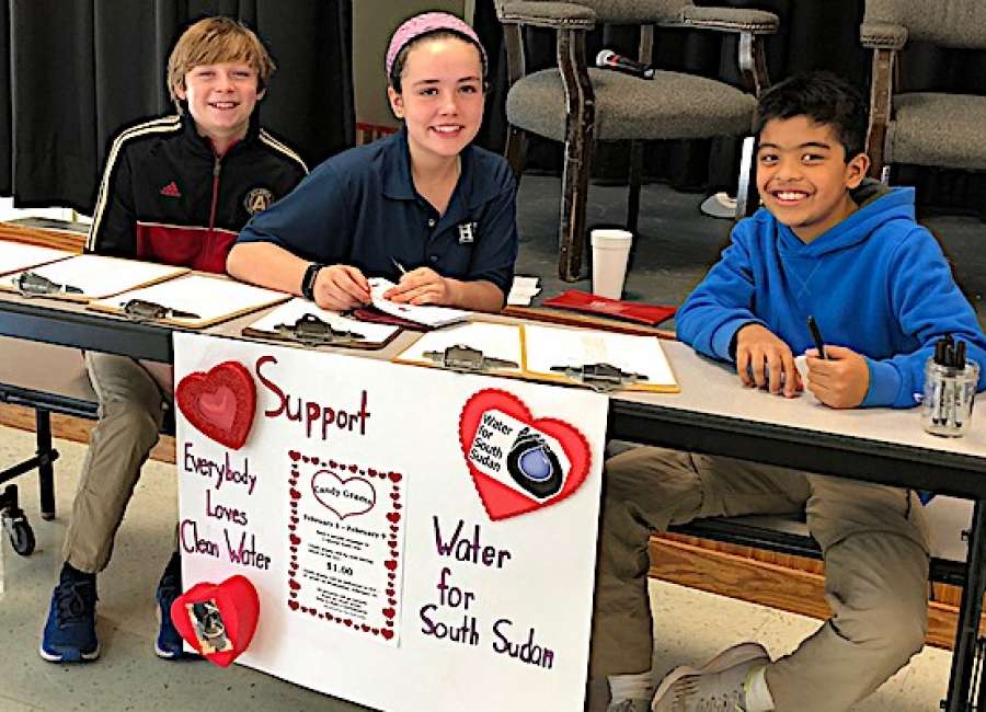 Heritage School students raise money for clean water
