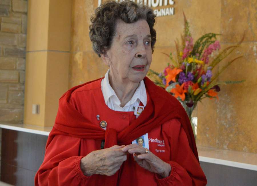 Hospital volunteer serves patients, families for nearly 40 years
