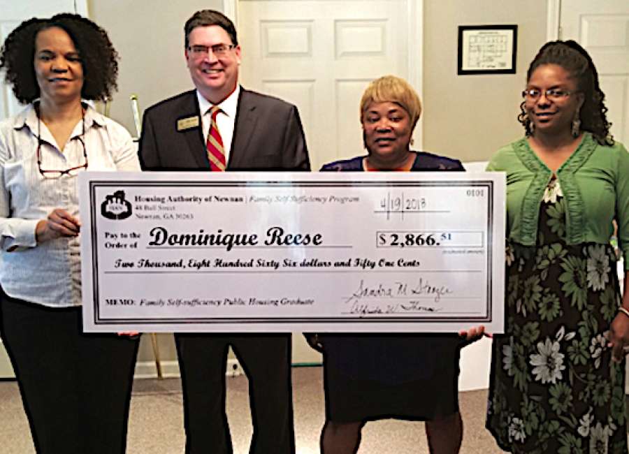 Housing Authority residents transition to home ownership