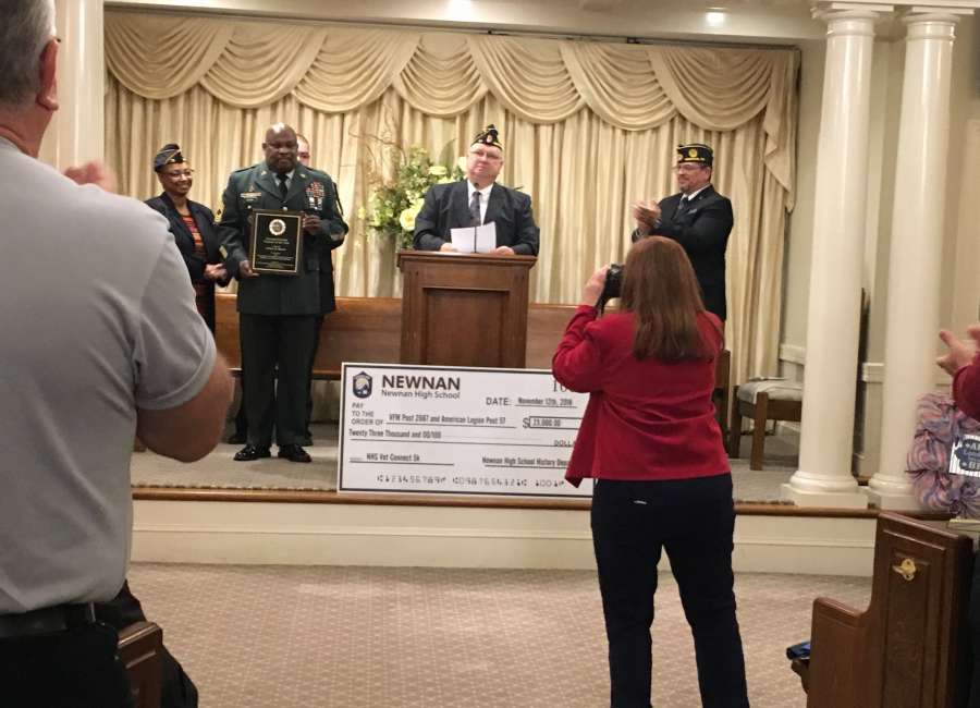 Jordan Brown named Veteran of Year
