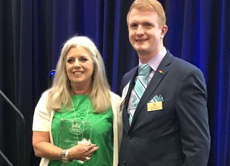 Local area agency on aging director receives award