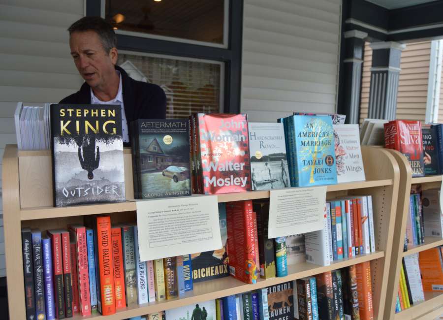 Local author, publisher finds solace in bulldozers and books
