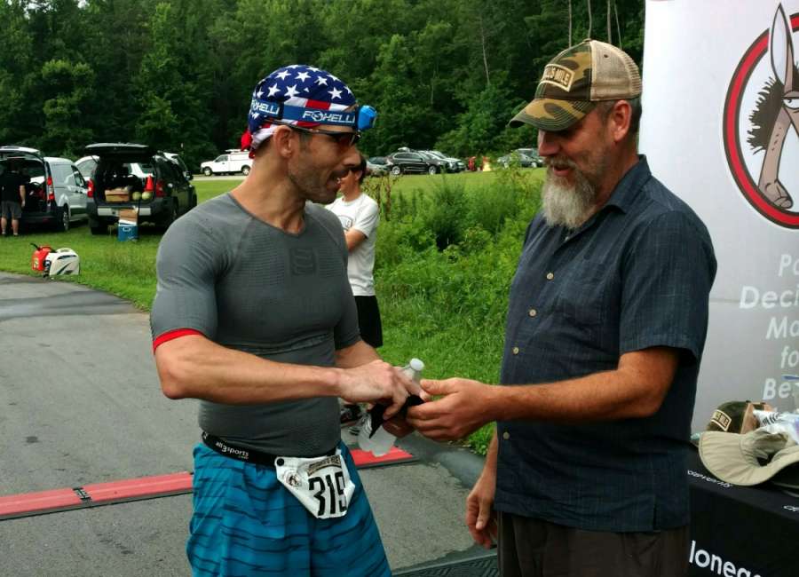 Local doctor wins second place in a 24-hour race