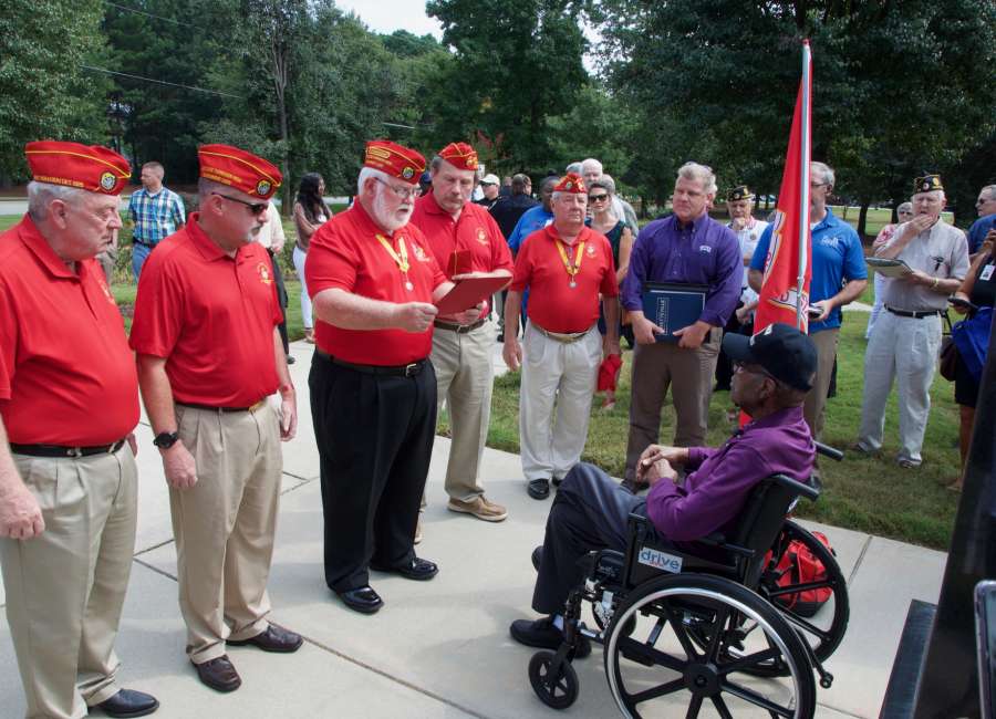Local Marine honored