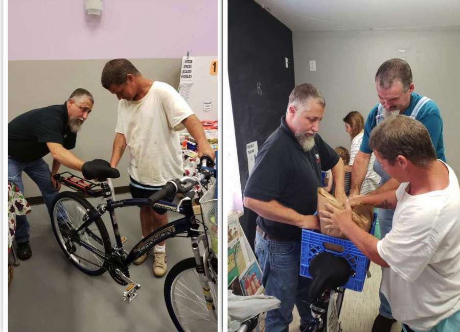 Local organization surprises Coweta man with new bike