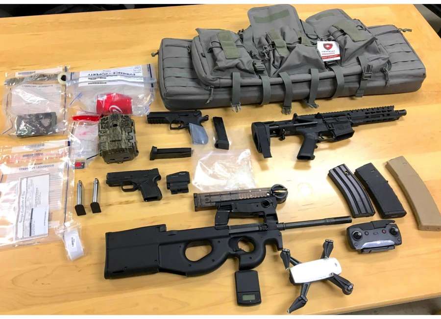 Meth, guns found following raid of Parks Avenue house