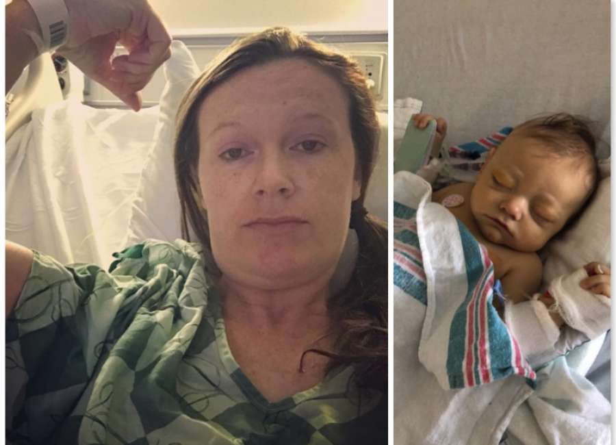 Mother gives the gift of life, twice