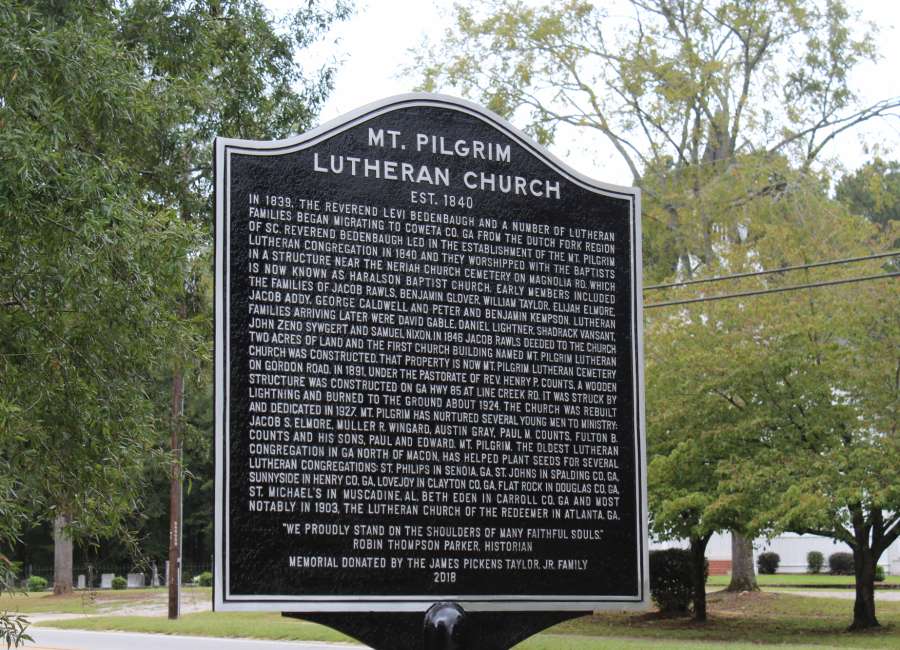 Mt. Pilgrim Lutheran Church unveils historical marker