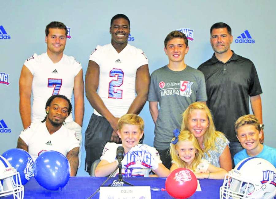 Newnan 10-year-old signs special commitment letter with West Georgia