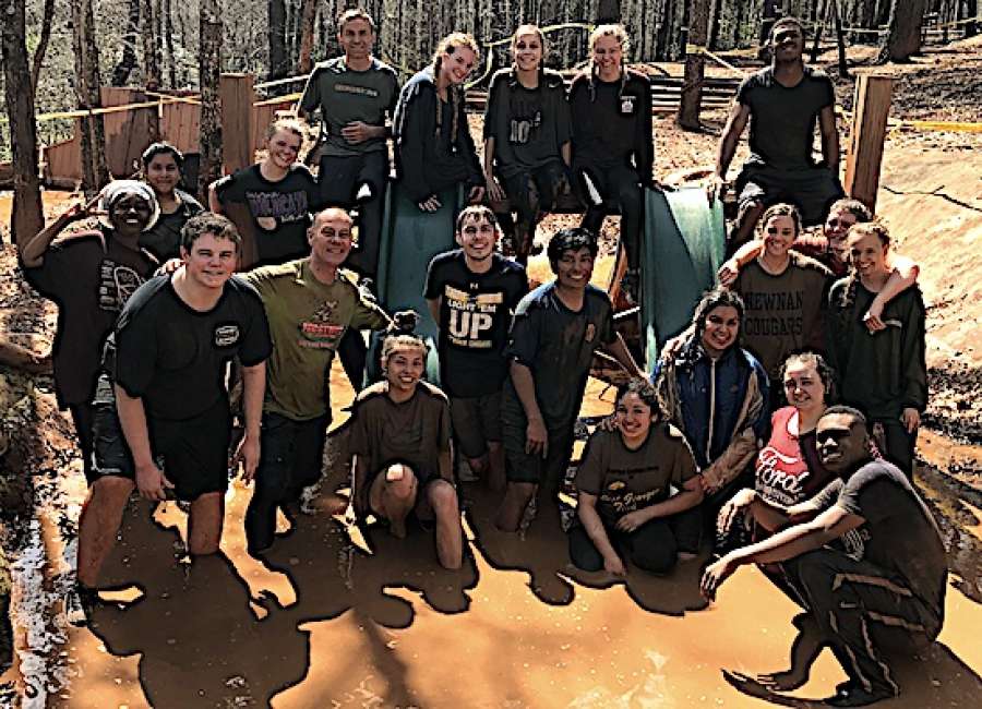 Newnan High School students attend retreat