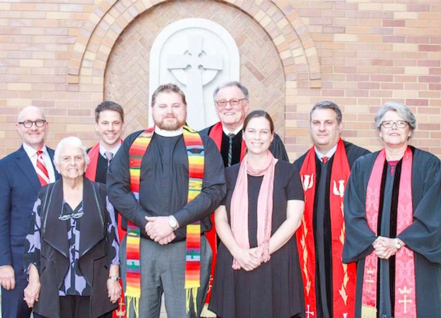 Newnan Presbyterian installs new pastor