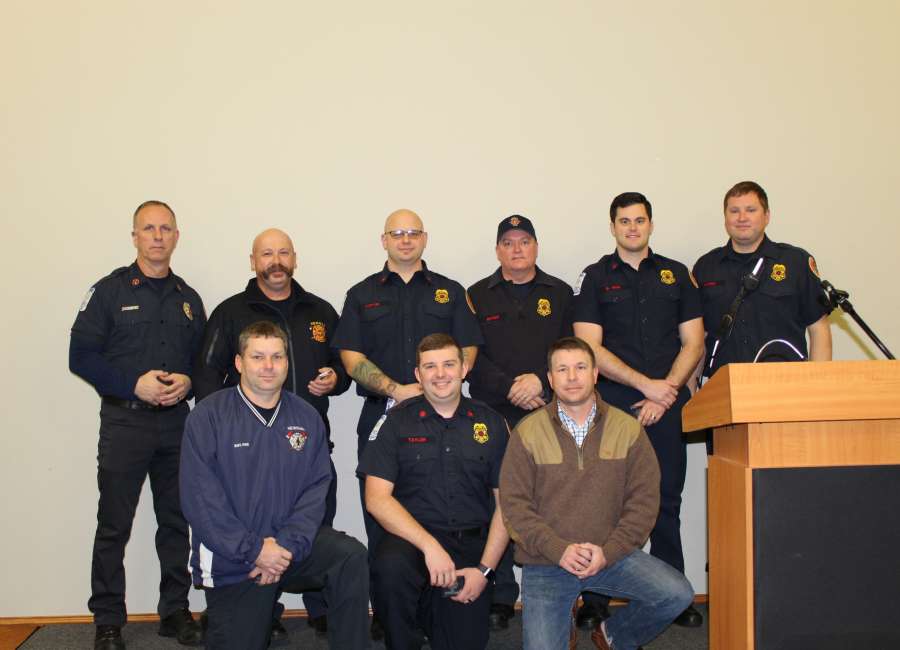 NFD firefighters honored for hard work
