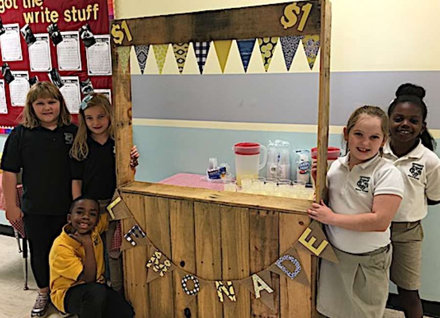 Lemonade stand funds full day of cancer research