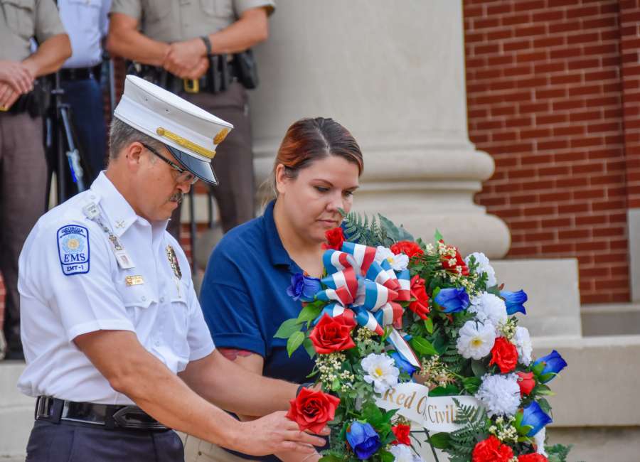 Public safety honors fallen on 9/11