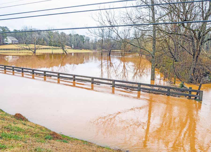 Severe storms bring rain; flooding to area