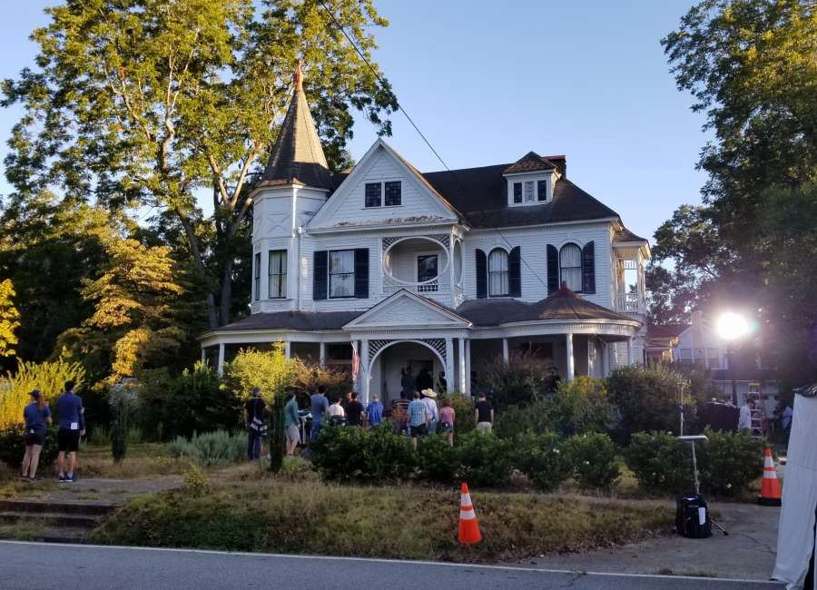 ‘Sextuplets’ filming underway at historic Temple home