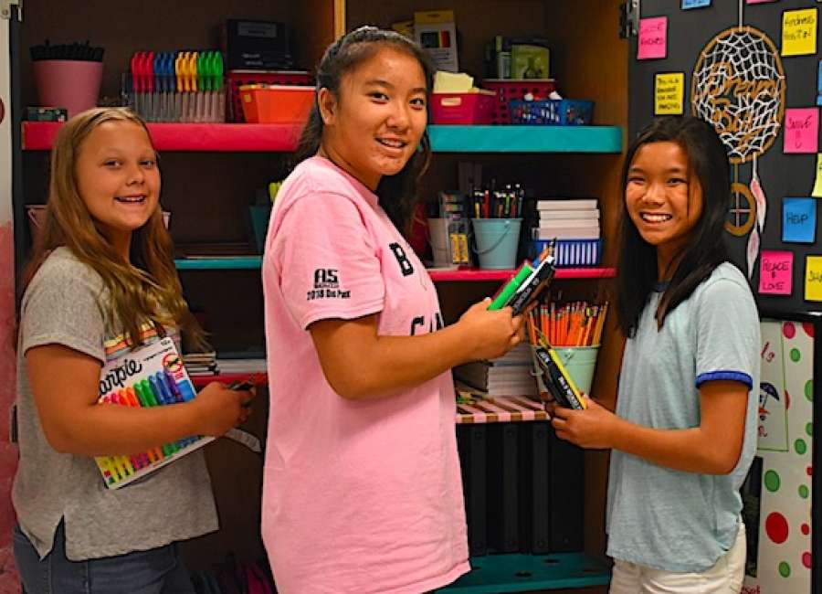 Students can ‘shop’ for free school supplies at school