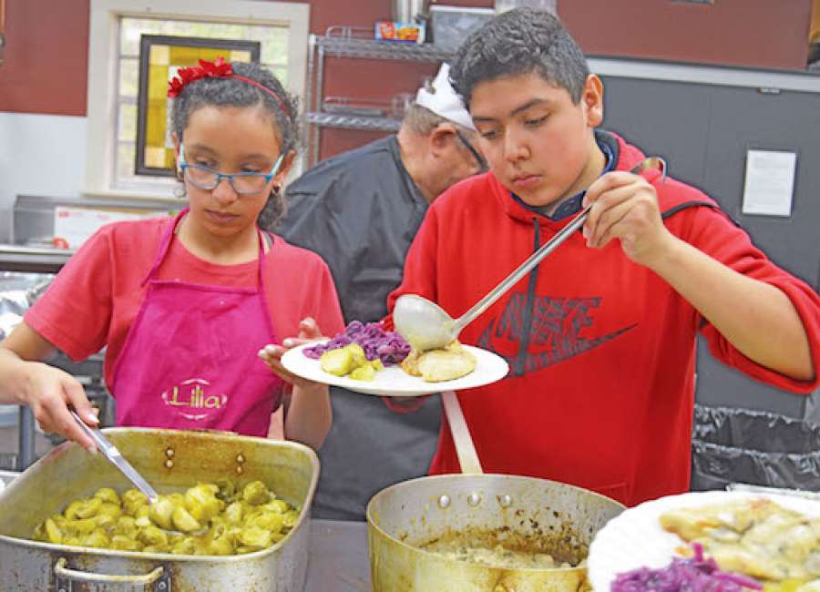 Students graduate from culinary classes