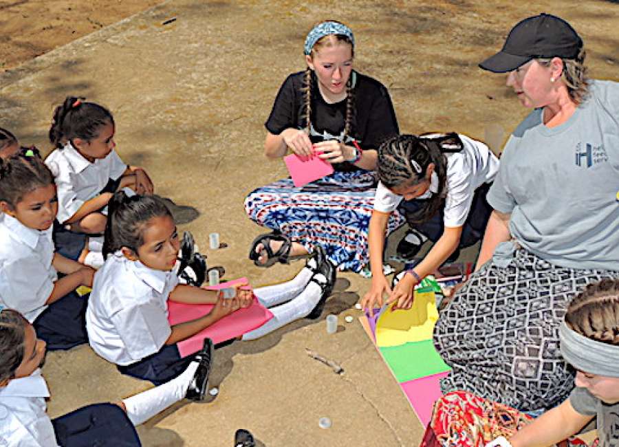 Team Hungry serves children in Nicaragua
