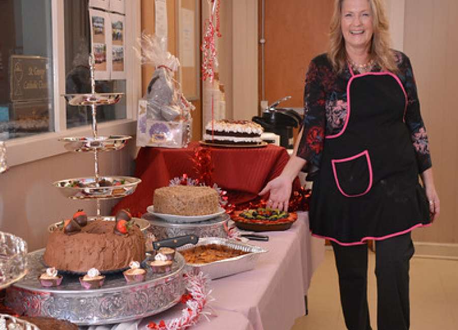Woman prepares meals for families following funerals