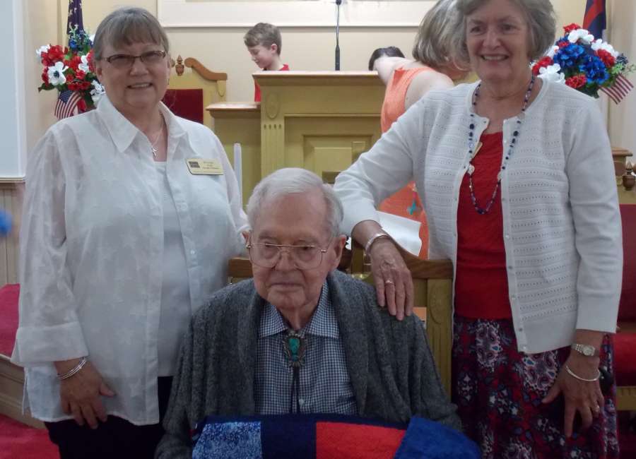 World War II vet Hall honored at Liberty