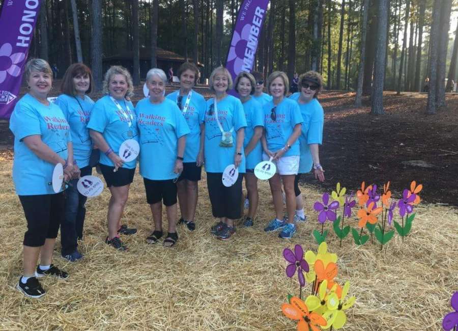 Book club raises over $8,000 for research