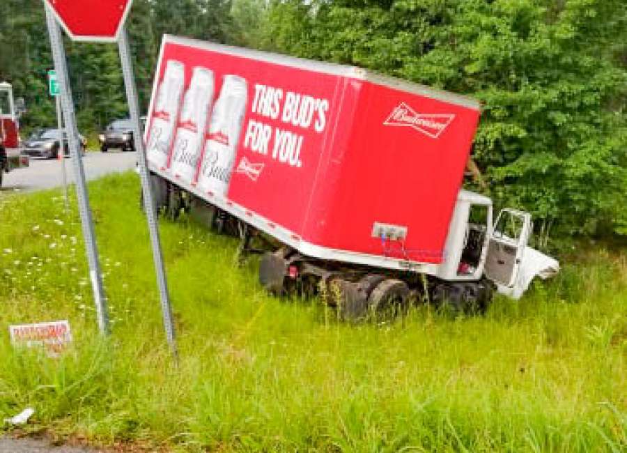 CCSO: No one tanked in beer truck collision