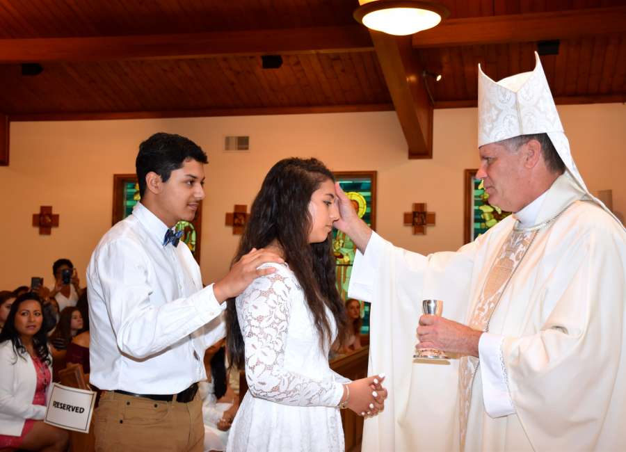  Confirmation for 21 held at St. George