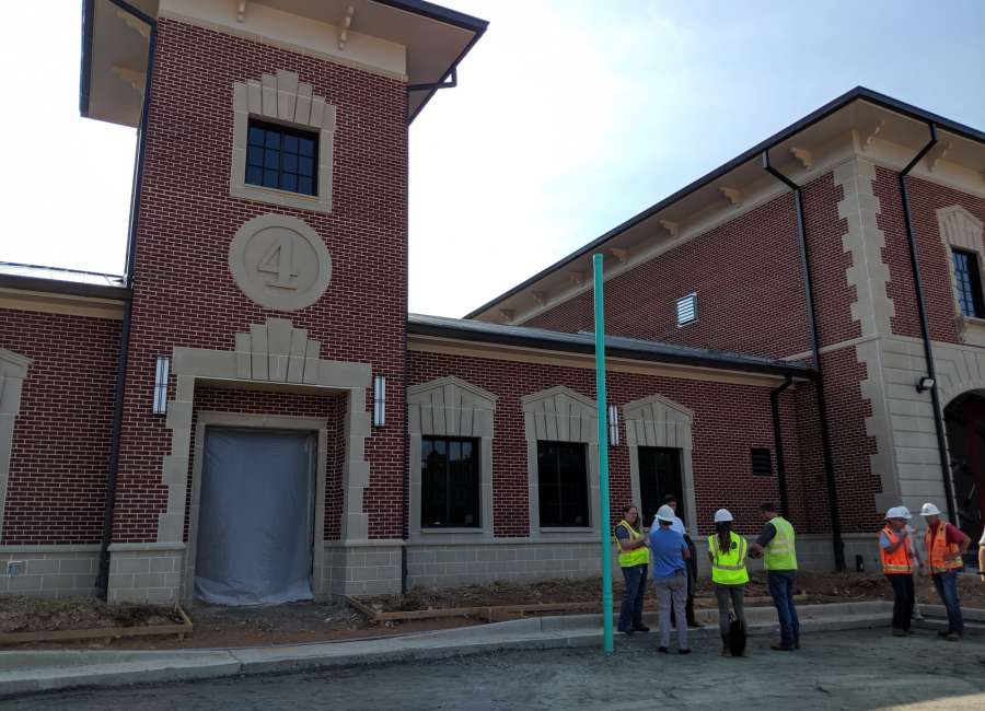 Construction nearly complete at Station 4