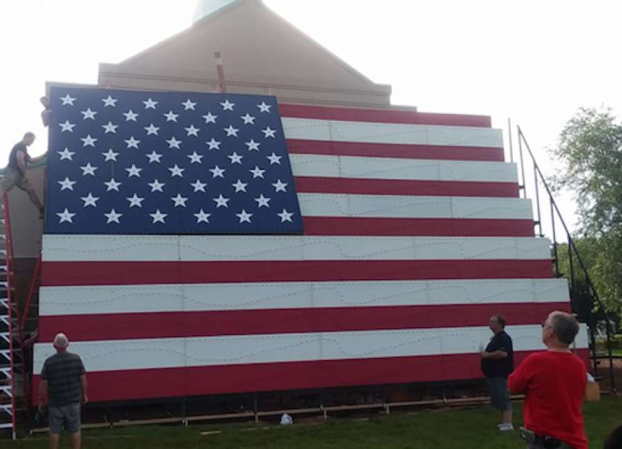 East Newnan Baptist preps for ‘Singing Flag’ celebration