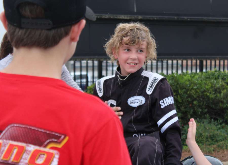 Grantville's O'Neil takes first checkered flag