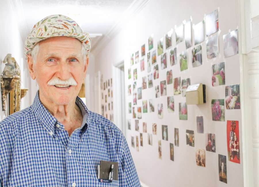 House full of late wife’s images helps local man deal with grief