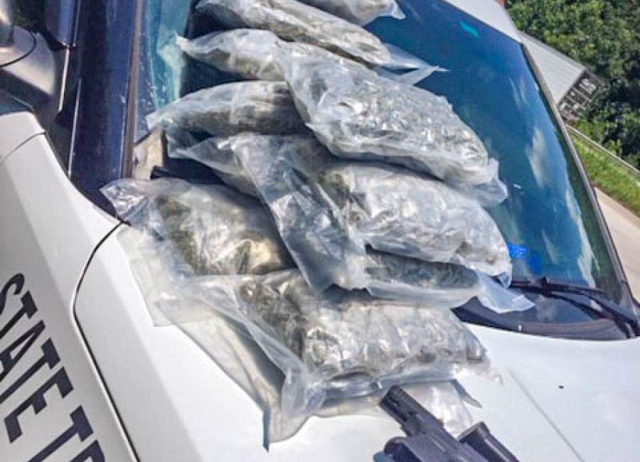 Illegal tint gives police a hint