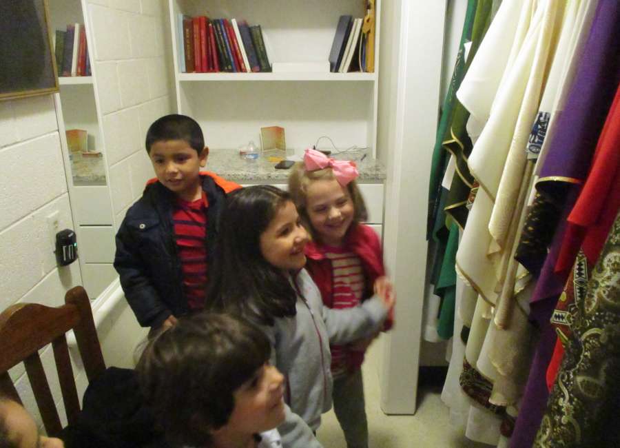 Liturgical colors mark changing of the church year