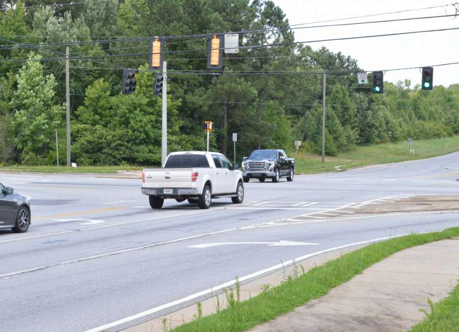 Lower Fayette/154 to get turn arrow