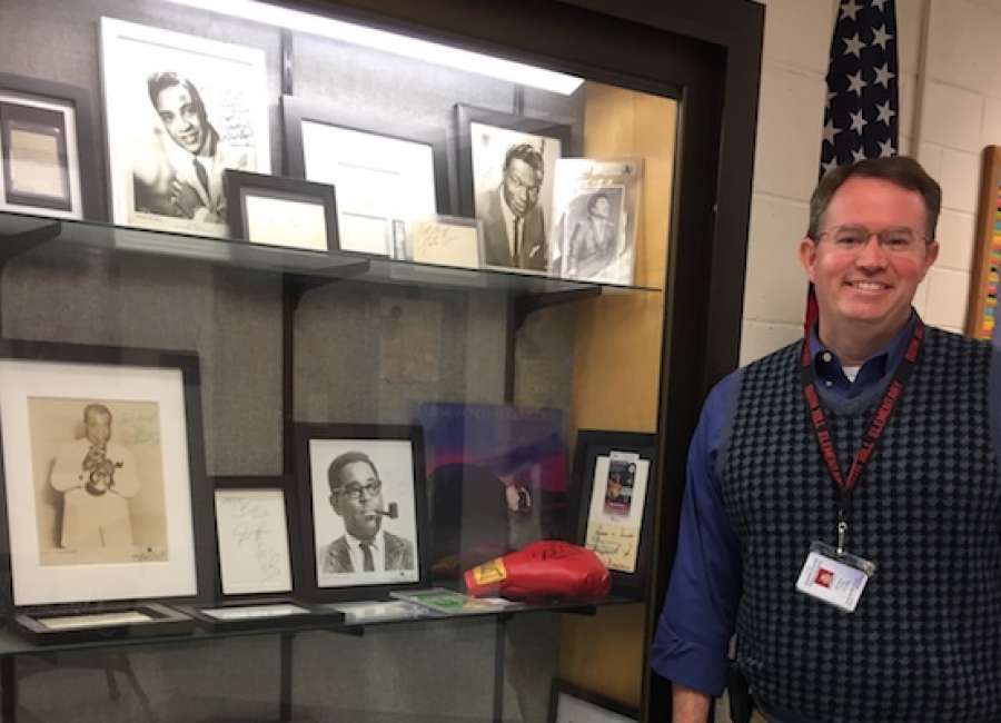 Memorabilia from music legends on display at Ruth Hill