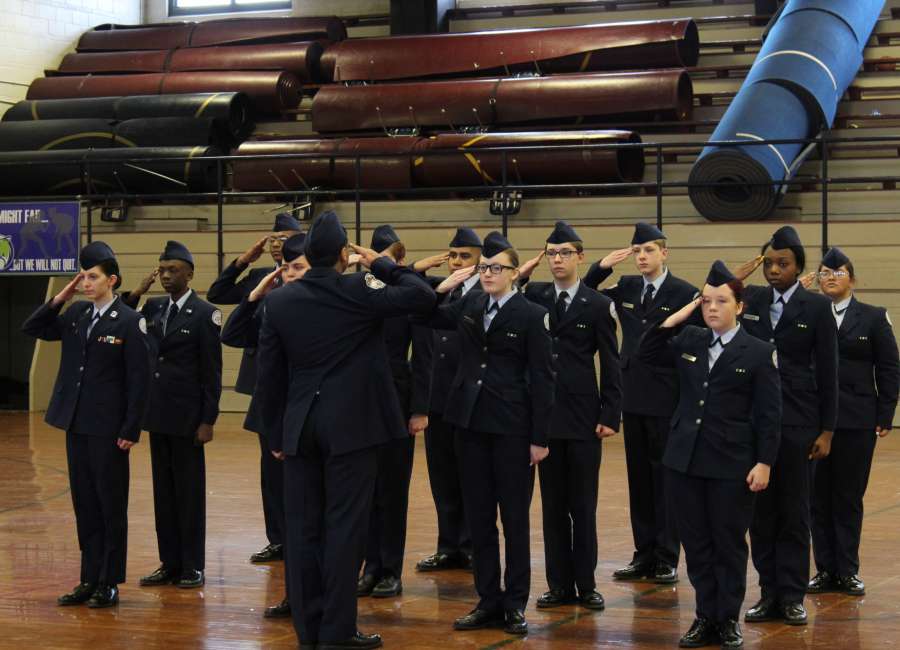 Newnan High School conducts third annual JROTC Expo