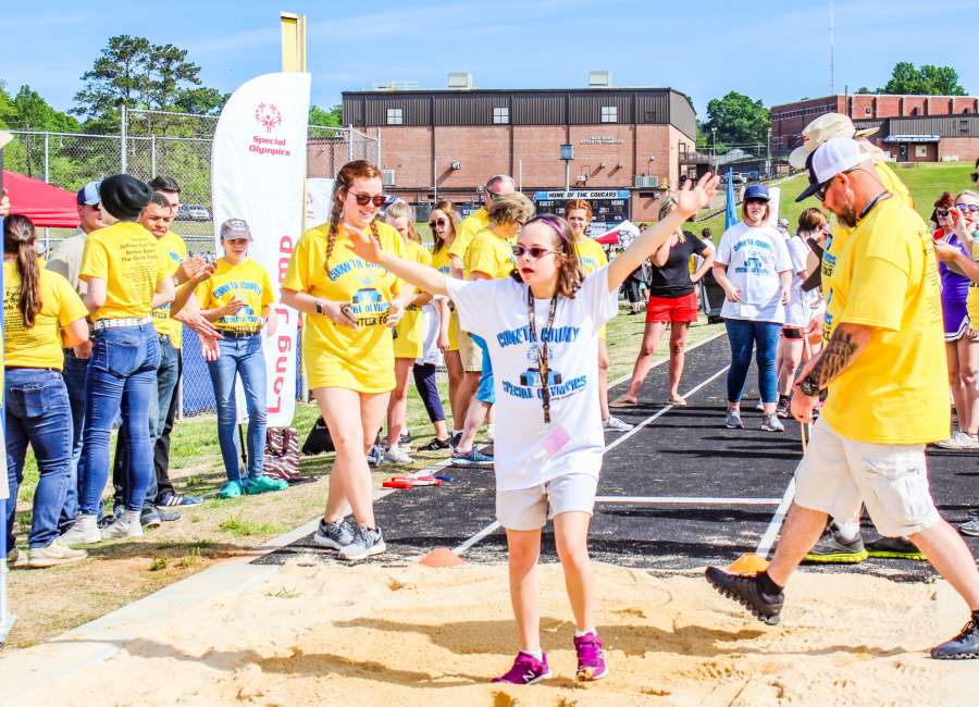 Newnan High School hosts Coweta County Special Olympics